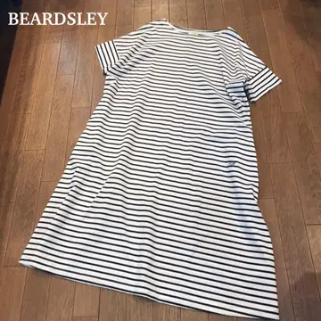 BEARDSLEY 비어즐리 보더 자수 원피스