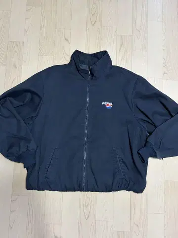 PEPSI 블랙 나일론 자켓