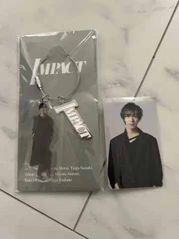 IMP. 마츠이 카나 아크릴 키링 포토 카드