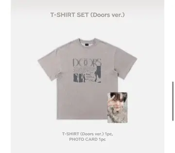 NCT127 도영 Doors 서울 콘서트 티셔츠 Doors ver