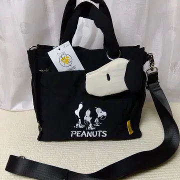 PEANUTS 75주년 기념 스누피 토트백