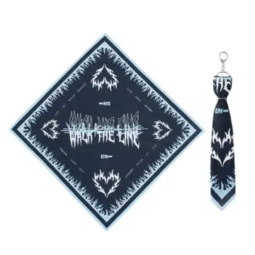 ENHYPEN WALK THE LINE BANDANA 반다나
