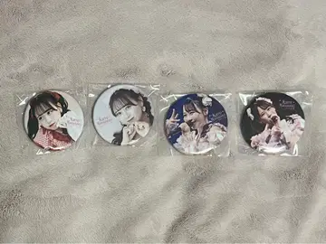 FRUITS ZIPPER 마츠모토 카렌 캔뱃지 4종 세트 낱개 판매 가능