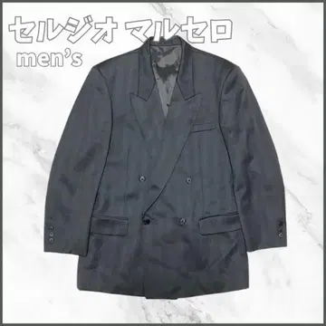 셀지오 마르셀로 테일러드 자켓 다크 그레이 빈티지 아카이브