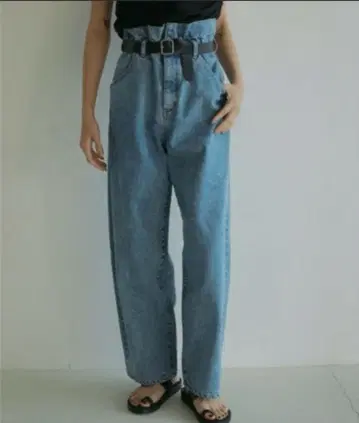 anuke 안누크 Waist Tuck Denim 데님