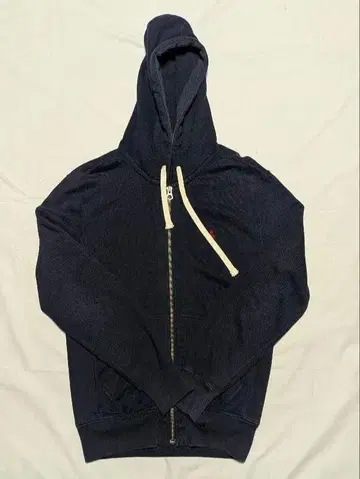 랄프 로렌 집업 후드티 S 파랑 리버스형