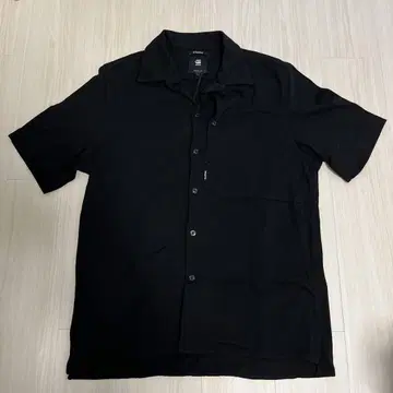 G-STAR RAW STRAIGHT 블랙 반팔 셔츠 L