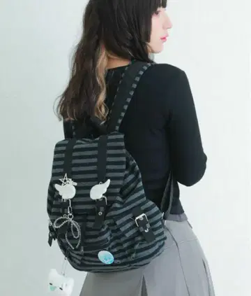 wishcore 백팩 보더 SPINNS shein