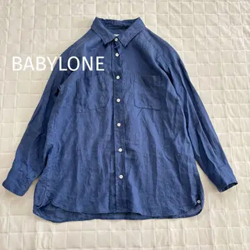 새상품급! BABYLONE(바빌론) (38) 린넨 블라우스 셔츠