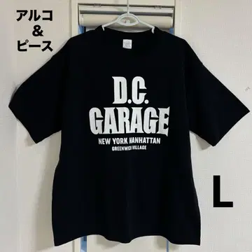 아르코&피스 D.C.GARAGE 티셔츠 TBS 라디오 블랙 L
