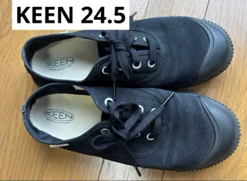 KEEN 블랙 여성용 스니커즈 24.5