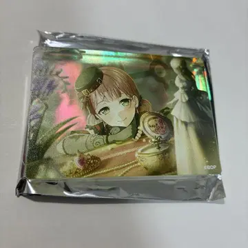 뱅드림 애니메이트 아크릴 블록 파랑 잎 모카