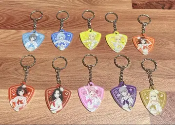 뱅드림 다이소 DAISO 콜라보 아크릴 키링 컴플리트
