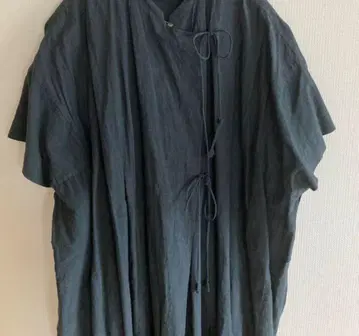 ARTS&SCIENCE Overfront ethnic dress 네이비