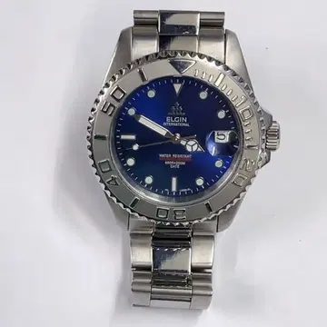 ELGIN 남성용 손목시계 자동 감기 다이버즈 모델 660ft-200m