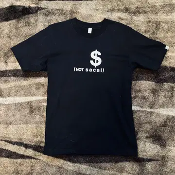 사카이 프래그먼트 티셔츠 $ 마크 NOT sacal