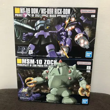 HG 1/144: MSM-10 조쿠 + 돔/릭 돔