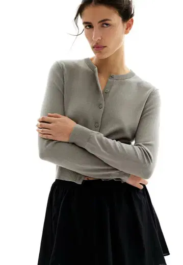 H&M 파인 니트 가디건