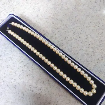 진주 펄 목걸이 한큐 제