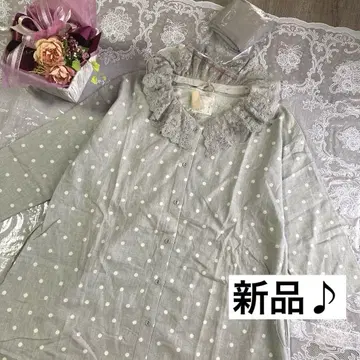 SamansaMos2 새상품 튤 레이스 도트 원피스