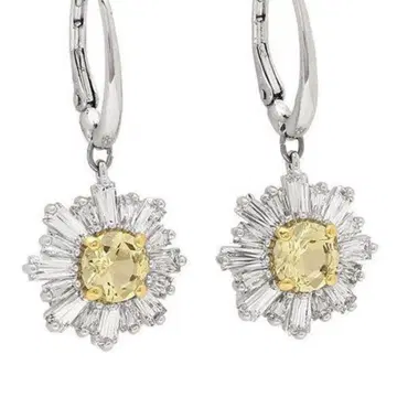 BE:FIRST SOTA 씨 착용 SWAROVSKI 선샤인 후프 귀걸이
