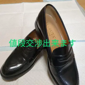 HARUTA 블랙 로퍼