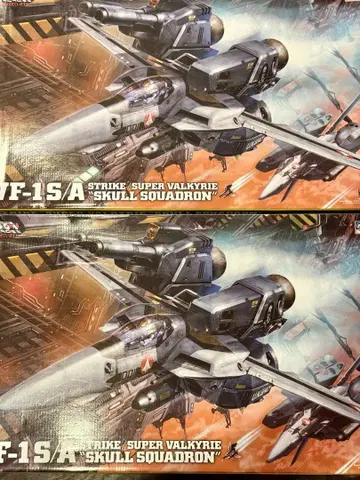 1/48 VF-1S/A 스트라이크/슈퍼 발키리 스컬 소대 2개 세트