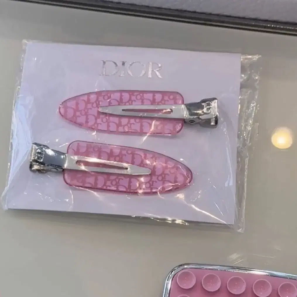 DIOR | 디올 Dior Oblique Hair Clip Hair Pin on Bunjang