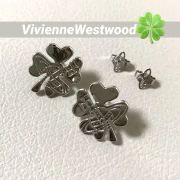 LUCKY 네잎 귀걸이 Vivi enne Westwood