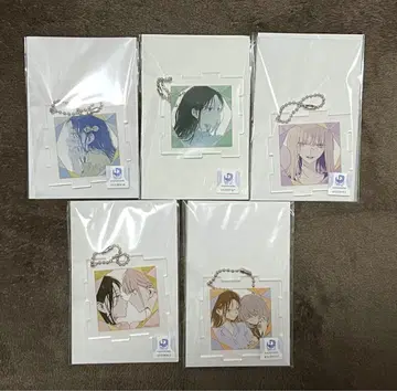 이 사랑을 별에 빌지 않겠습니다 카와셀 복권 C상 아크릴 키링 5종