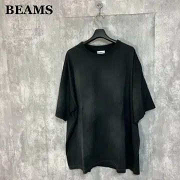 새상품 BEAMS 25SS 루즈 페이드 크루넥 티셔츠 L