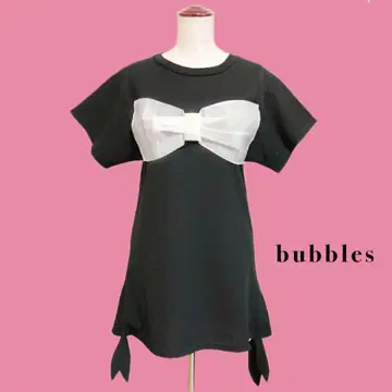 Bubbles 토끼 리본 티셔츠 F