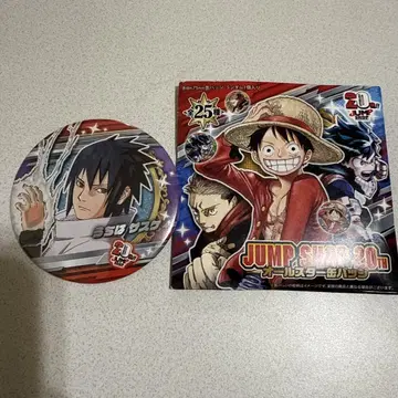 점프 샵 20주년 캔뱃지 핀 배지 우치하 사스케 NARUTO