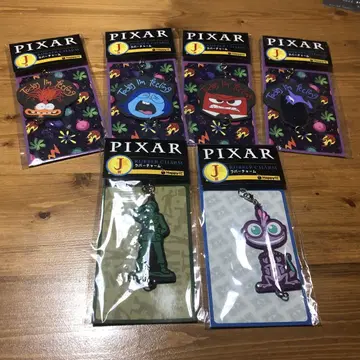 Happy 복권 PIXAR J상 러버 참 6종 세트