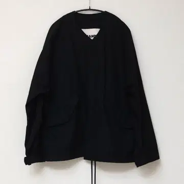 질샌더 노카라 자켓