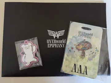 UVERworld EPIPHANY 초회 한정판 Type -A 혜택 세트