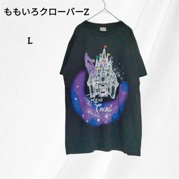 모모이로 클로버 Z 티셔츠 사이즈 L 타카시 레니 MOMOMANI 블랙