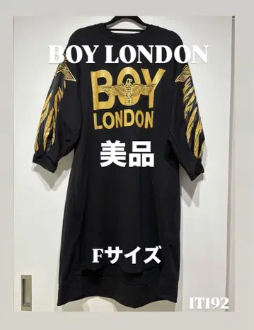 BOY LONDON 빅 실루엣 맨투맨 원피스 F 사이즈
