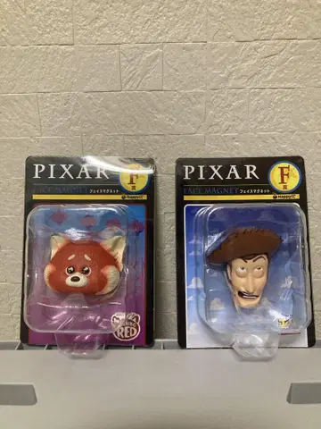 PIXAR HAPPY 복권 F상 FACE MAGNET 우디