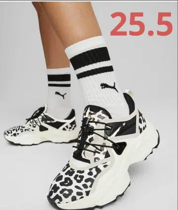 Puma 오키드 레오파드 프린트 스니커즈