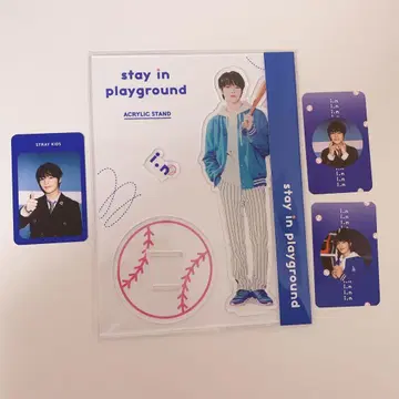 straykids 스키즈 사진집 아이엔 아크릴 스탠드 트레이딩 카드