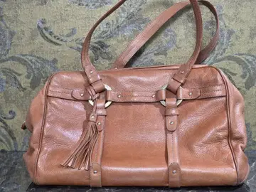 발리 BALLY 소가죽 보스턴 백/브라운 토트백
