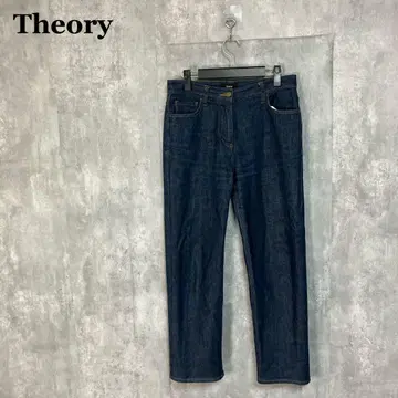 Theory 슬림 테이퍼드 데님 팬츠 27