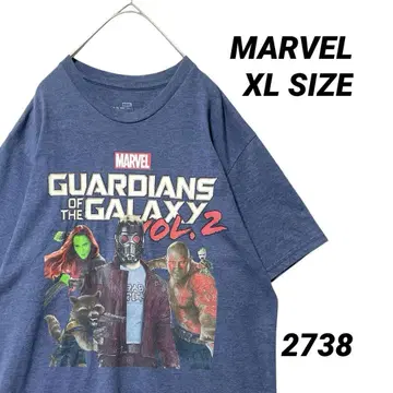 MARVEL 가디언즈 오브 갤럭시 티셔츠 XL 무비 티셔츠