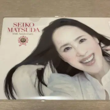 마츠다 세이코 45주년 기념 앨범 구매 혜택 클리어 파일