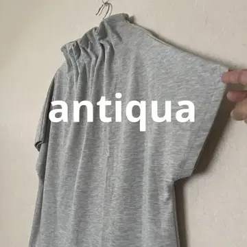 antiqua 안티카 여성 상의 하이넥 컷 티셔츠