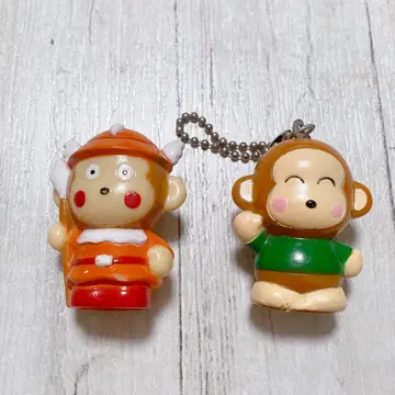 산리오 오사루노몬키치 키링 키링 손가락 인형 헤이세이 레트로