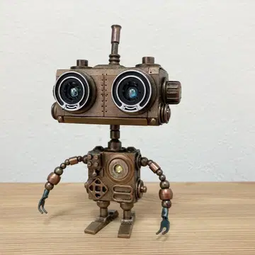 7, 미니 로봇 스팀펑크 12cm