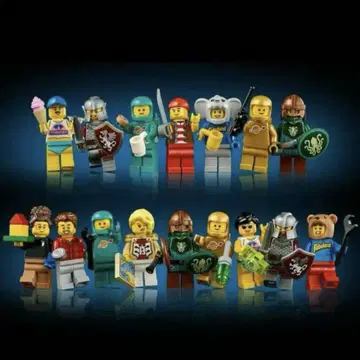 레고 Lego 21358 캡슐 머신 미니 피규어만 16개 아이템 포함