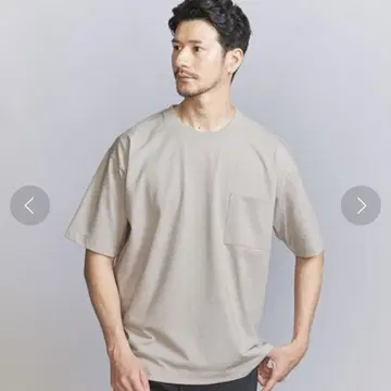 안티 맨투맨 마크 1 포켓 통형 티셔츠 [땀 얼룩 방지]